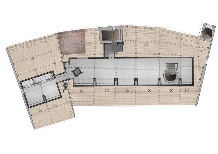 Выставочный зал на чердаке Оломоуцкого архиепископского музея / Šépka Architekti — Изображение 27 из 29