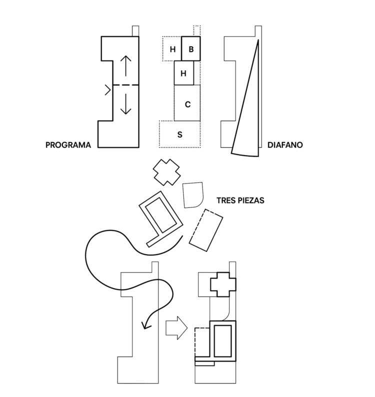 Ремонт квартиры Tres Piezas / Estudio Gonzalo del Val + Toni Gelabert Arquitectes — изображение 13 из 18