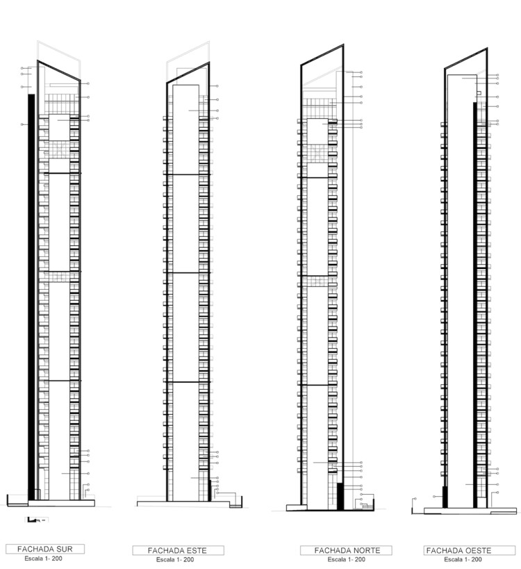 ICONO Tower / Arquitecto Carlos a Jiménez + EST arquitectura SRL — Изображение 12 из 15