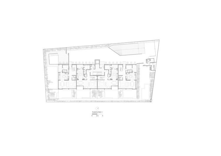 JAA 2760 Apartments / Peñafiel Arquitectos — изображение 15 из 22