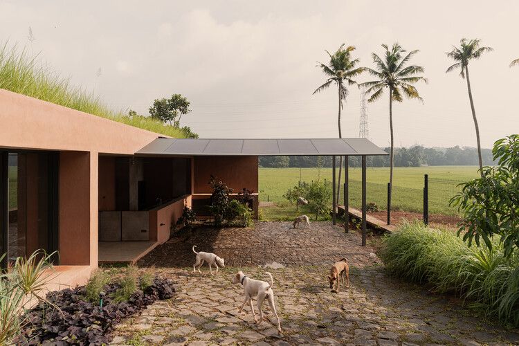 Alarine Earth Home / Zarine Jamshedji Architects - Экстерьерная фотография, окна, сад