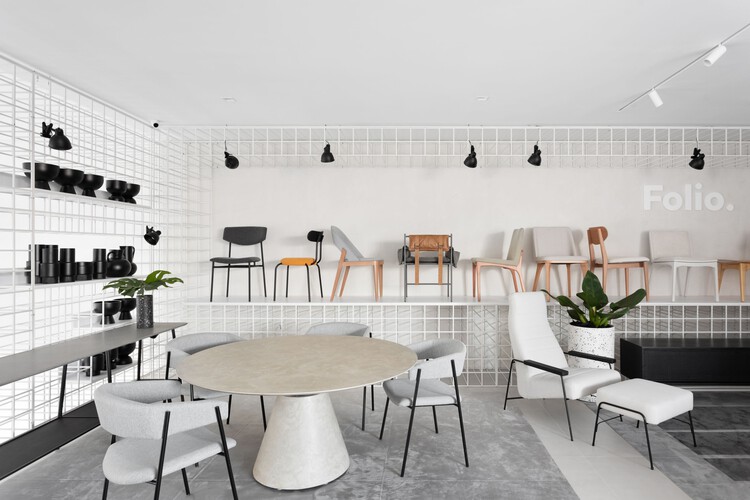 Folio Concept Store / Archi.lab - Фотография интерьера, столовая, стол, стул