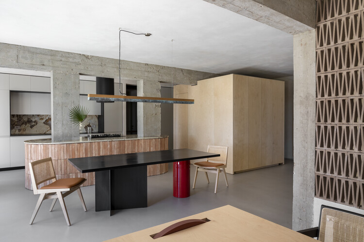 Rude House / STUDIOTAMAT - Фотография интерьера, кухня, стол, стул