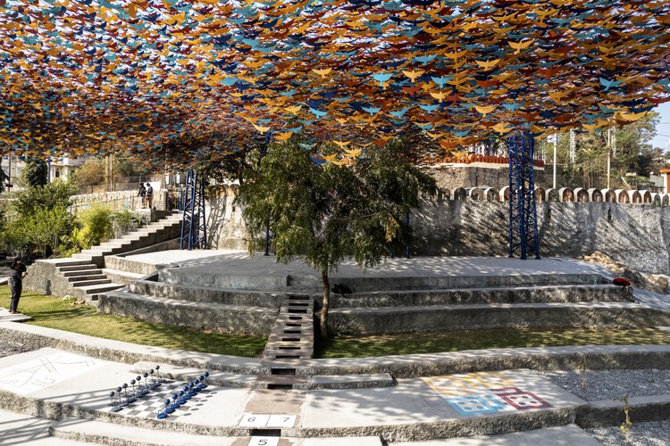 Udaan Park / Studio Saar - Экстерьерная фотография, лестница