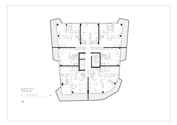 Здание Пуэрта Костанера / Turner Arquitectos — изображение 13 из 16
