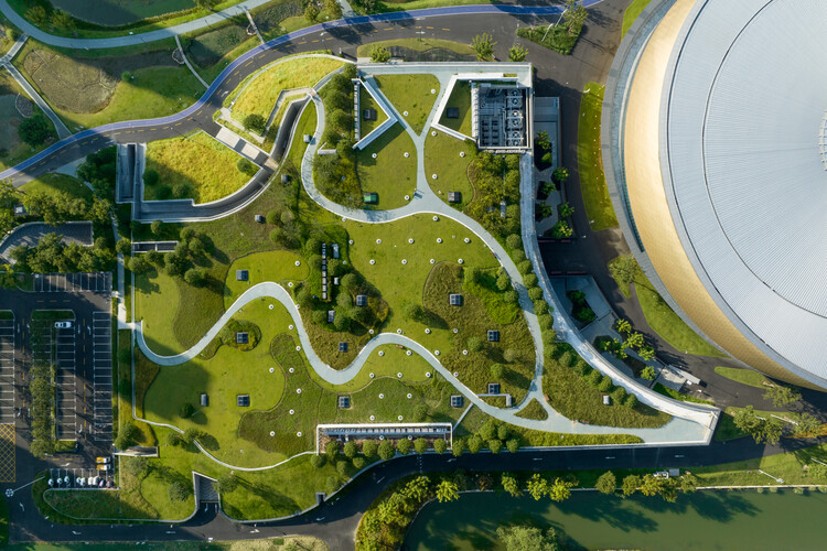 Парк Азиатских игр Archi-Tectonics переосмысливает экологическое будущее Ханчжоу в Китае – изображение 10 из 24
