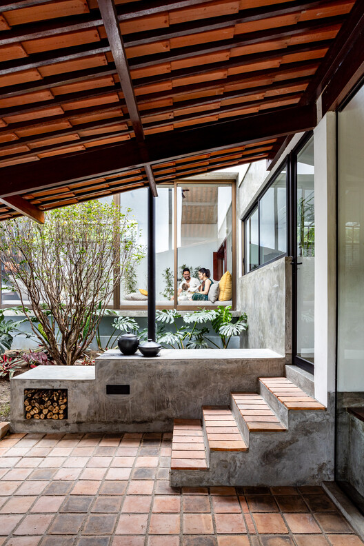 Discreet House / Jirau Arquitetura - Фотография интерьера, балка
