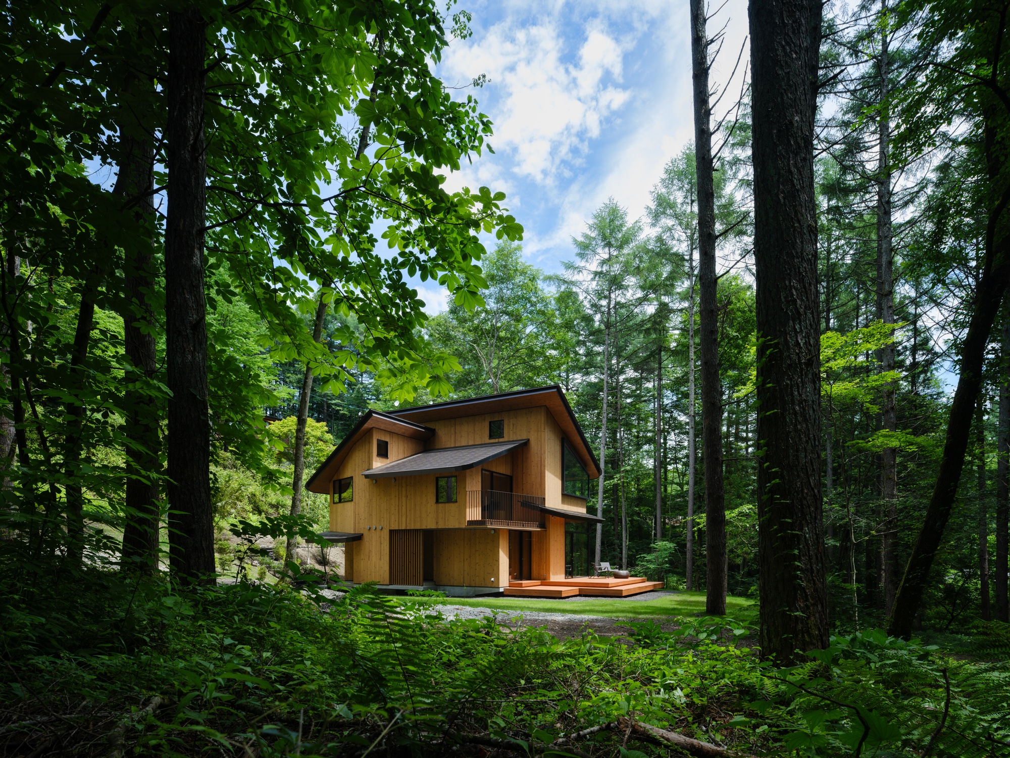 Клубная вилла Кюкаруизава / Naruse Inokuma Architects