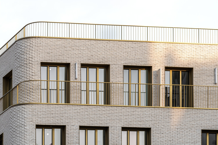 Бузенваль / NZI Architectes - Экстерьерная фотография, Окна, Кирпич, Фасад