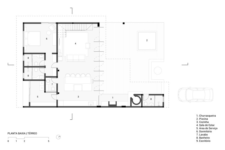 Дом Абакатейру / Baixo Impacto Arquitetura — Изображение 22 из 27