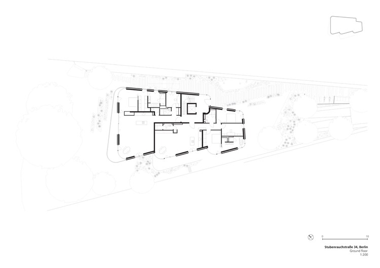 Жилой дом на Грибницзее / Tchoban Voss Architekten — изображение 18 из 27