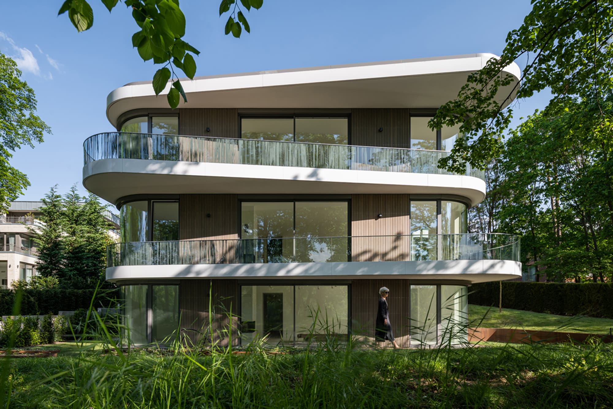 Жилой дом на Грибницзее / Tchoban Voss Architekten