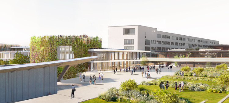 Dominique Perrault Architecture выиграла конкурс на переосмысление кампуса EPFL в Лозанне в Швейцарии – изображение 4 из 15