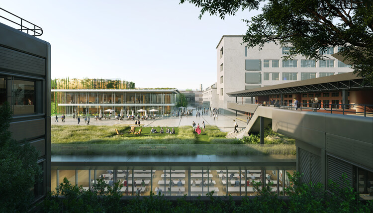 Dominique Perrault Architecture выиграла конкурс на переосмысление кампуса EPFL в Лозанне в Швейцарии – изображение 3 из 15