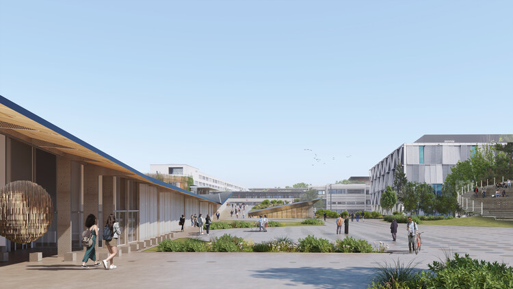 Dominique Perrault Architecture выиграла конкурс на переосмысление кампуса EPFL в Лозанне в Швейцарии – изображение 12 из 15