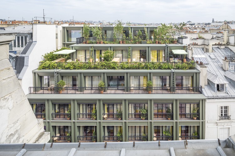 Отель La Fantaisie / PETITDIDIERPRIOUX Architects - Фотография экстерьера, окна, фасад