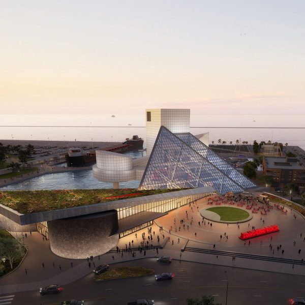 PAU расширяет Зал славы рок-н-ролла IM Pei