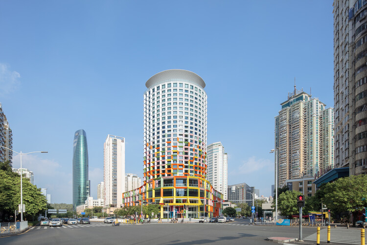 Шэньчжэньский женский и детский центр / MVRDV – фотография экстерьера, фасада, городского пейзажа