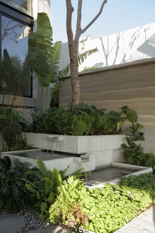 Nomah House / Di Frenna Arquitectos - Экстерьерная фотография, сад, окна, двор