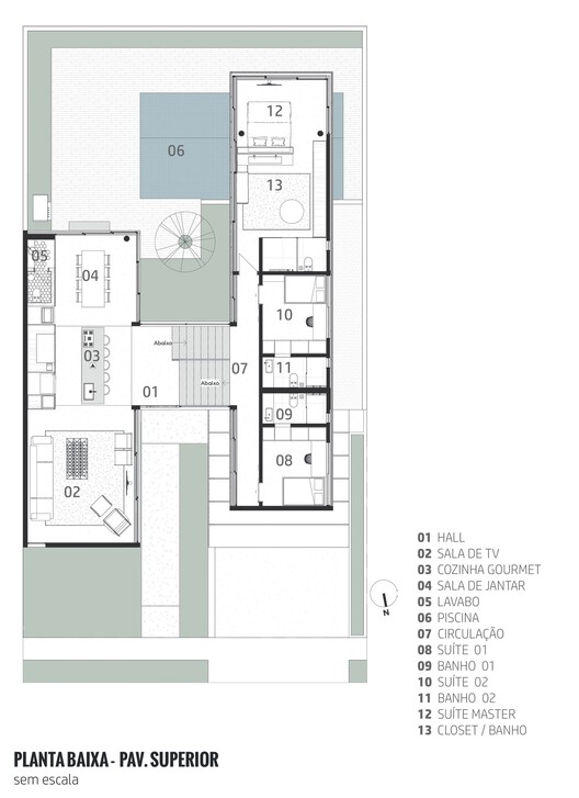 Дом с патио / Caio Persighini Arquitetura — Изображение 42 из 50