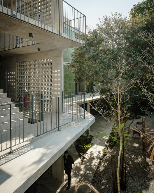 Здание Tico Indiana / Terra e Tuma Arquitetos Associados - Фотография экстерьера, фасад, перила