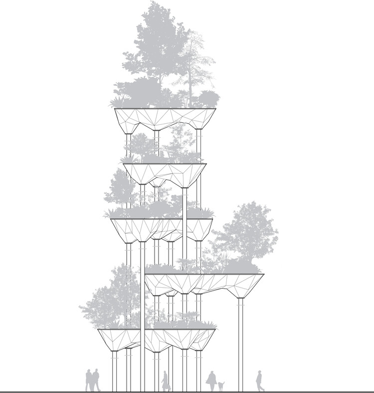 Установка Semiramis / Исследования Грамазио Колера + ETH Zürich + Müller Illien Landschaftsarchitekten + Timbatec Timber Construction Engineers Швейцария + Urban Assets Zug AG — Изображение 16 из 17