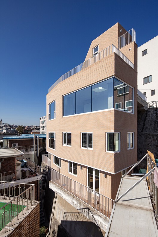 Дом Летающей Феи / O-Scape Architecten - Фотография экстерьера, окон, фасада