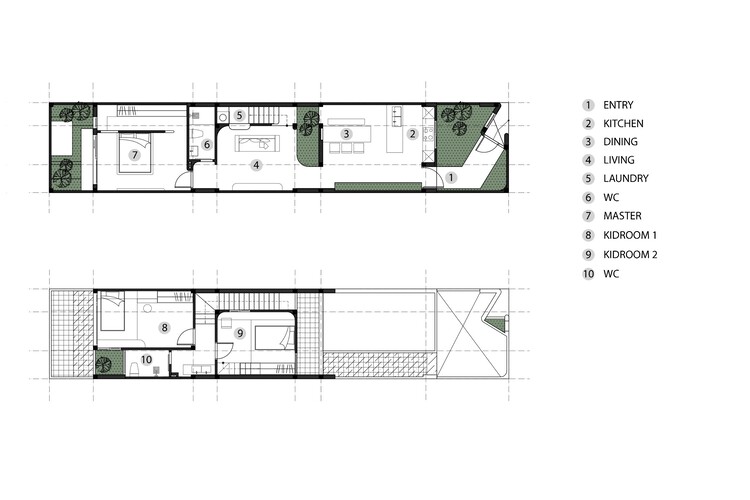Nhà Voi 7 ​​Gardens House / студия DA VÀNG — Изображение 31 из 32