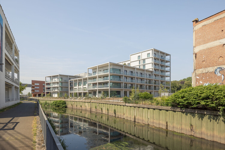 Waterzicht Apartments / Atelier Kempe Thill + BUUR + Urban Platform + evr-Architecten - Экстерьерная фотография, окна, набережная, фасад