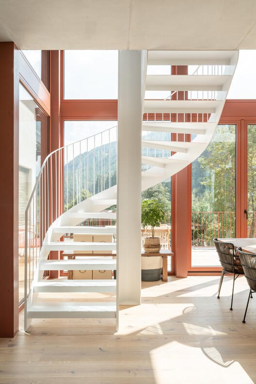 House Schmitten / Steiner Architecture - Фотография интерьера, перила