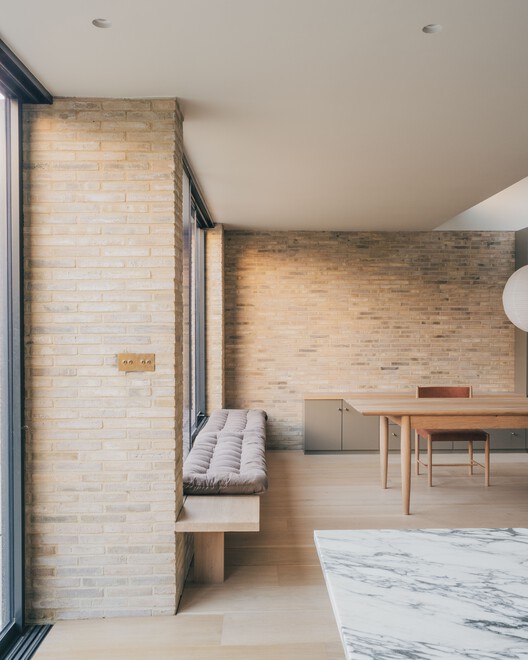 Кирпичный дом / Melissa White Architects - Фотография интерьера