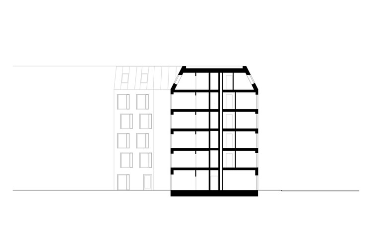 За углом — Студенческий жилой дом в Обершёневайде в Берлине / Sehw Architektur — Изображение 24 из 25
