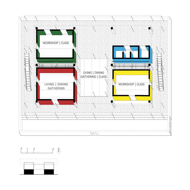 Бестиповый строительный центр для Handy Skills / ZAV Architects — изображение 27 из 37
