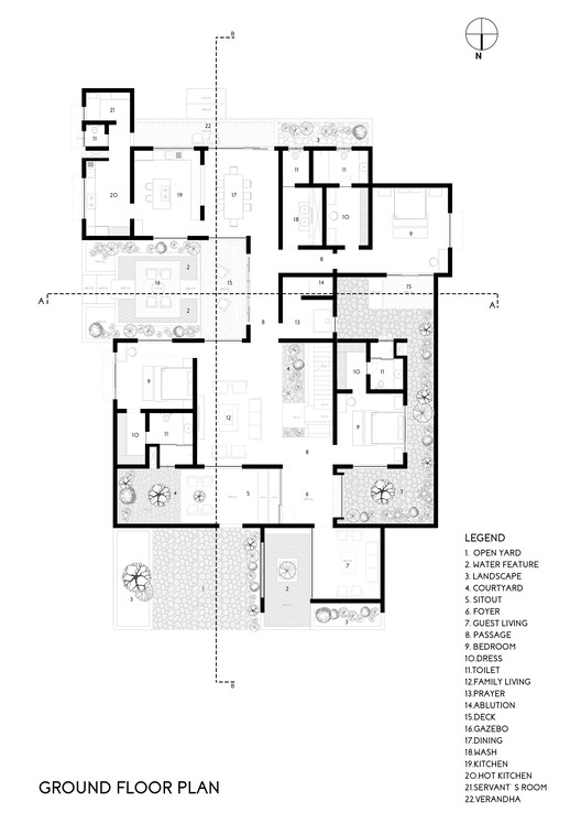 Red Wall Residence / Архитектурная студия i2a — Изображение 20 из 24
