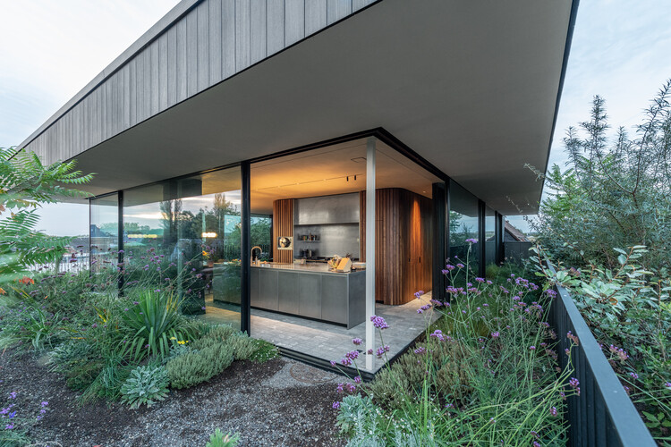 Пентхаус T / Objekt Architecten - Экстерьерная фотография, фасад, сад