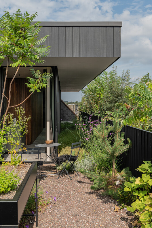 Пентхаус T / Objekt Architecten - Экстерьерная фотография, фасад, сад