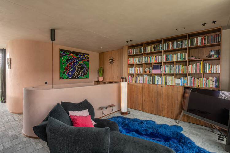 Penthouse T / Objekt Architecten - Фотография интерьера, стеллажи