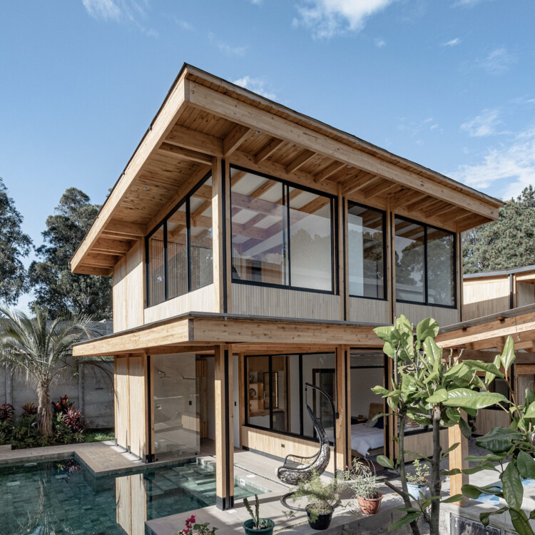 Дом 2C / Baquio Arquitectura - Фотография экстерьера, окна, фасад