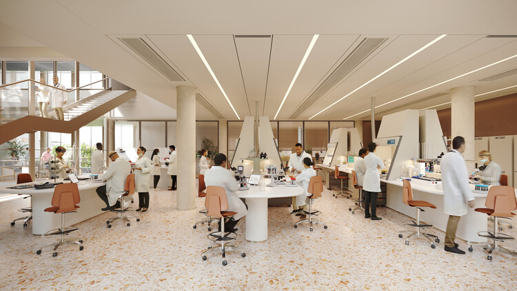Компания Foster + Partners представляет проект расширения кампуса Технологического института Эллисона в Оксфорде – изображение 5 из 12