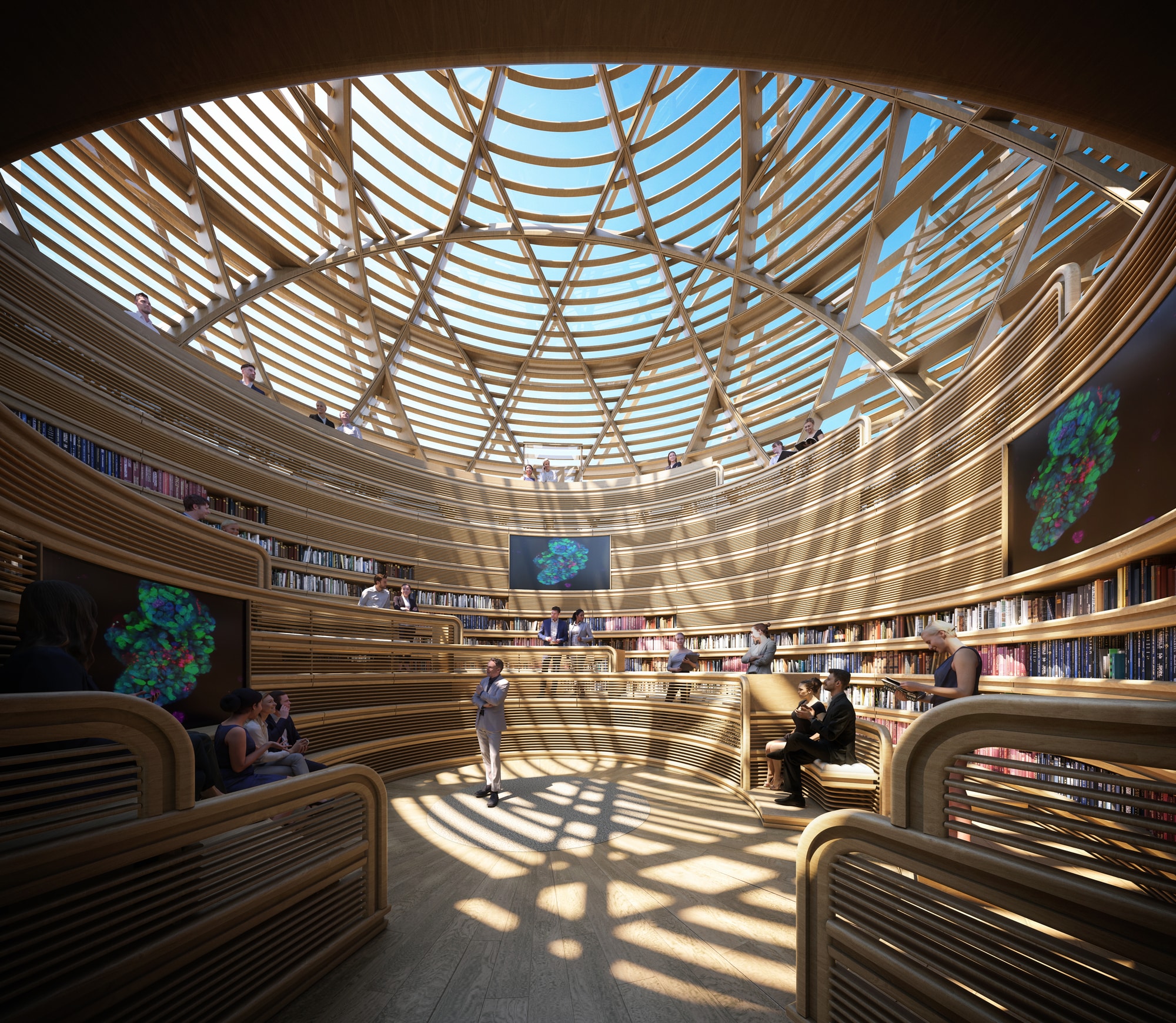 Foster + Partners представляет проект расширения кампуса Технологического института Эллисона в Оксфорде