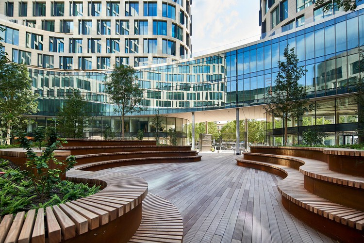 Здание Quatuor / Jaspers-Eyers Architects – Фотография экстерьера