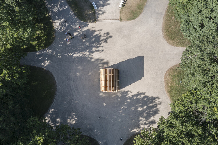 Коллектив Павильон / Christoph Hesse Architects - Фотография экстерьера, окна
