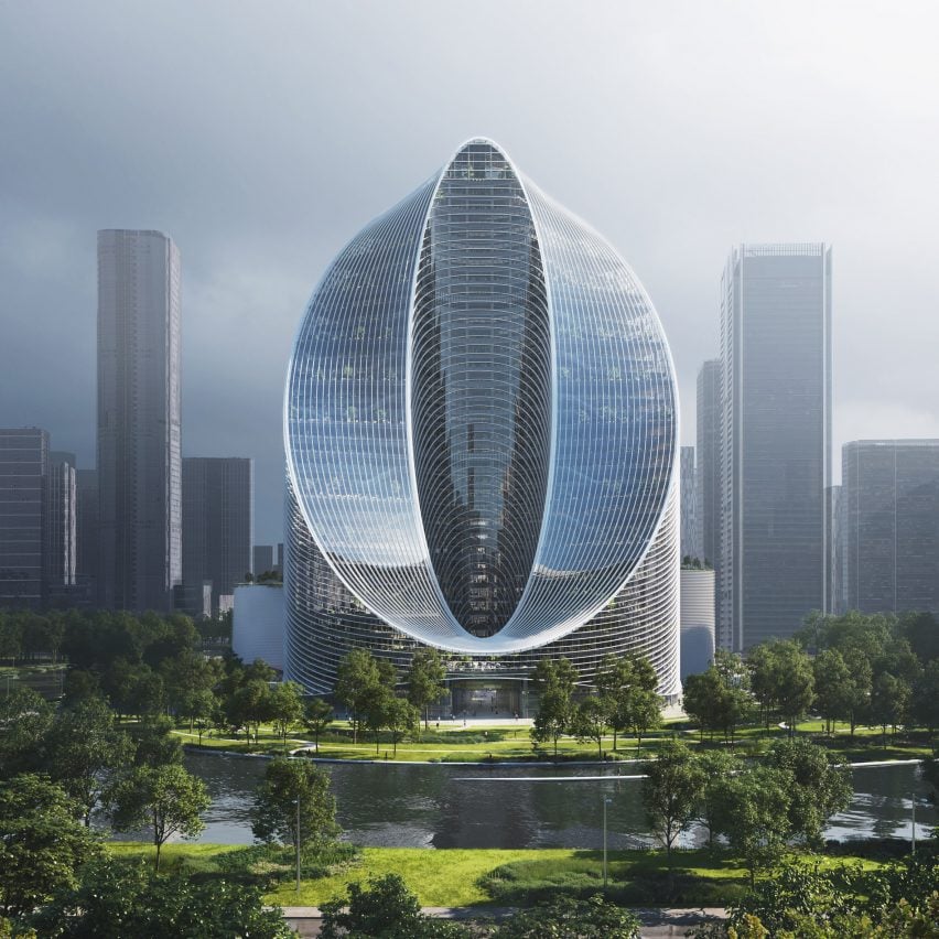 O-Tower, небоскреб с бесконечной петлей от BIG в Ханчжоу