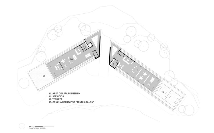 Клуб Pumas / DF Arquitectos — изображение 19 из 23