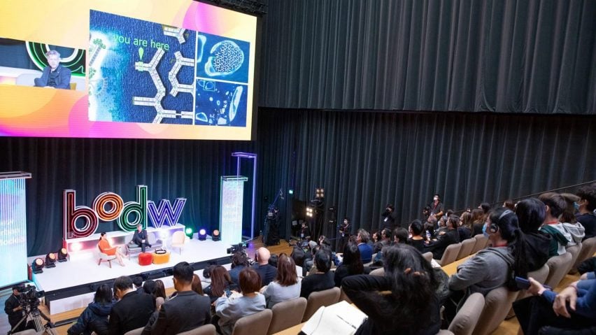 Фото выступления на Business of Design Week