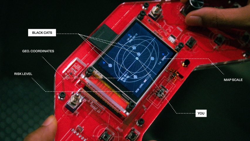 Экран с GPS-координатами