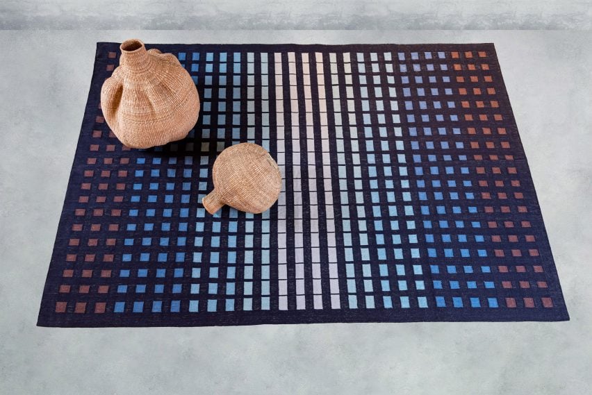 Осциллирующий ковер от Дэвида Мругалы для Azmas Rugs