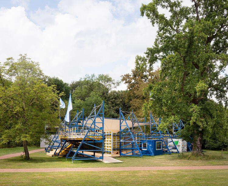Павильон Флоры / ConstructLab + 019 + Mouton + H110 Architecten En Ingenieurs - Фотография экстерьера, сад