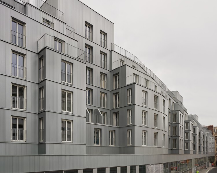 Социальное жилье Вожирар / Christ & Gantenbein — фотография экстерьера, окна