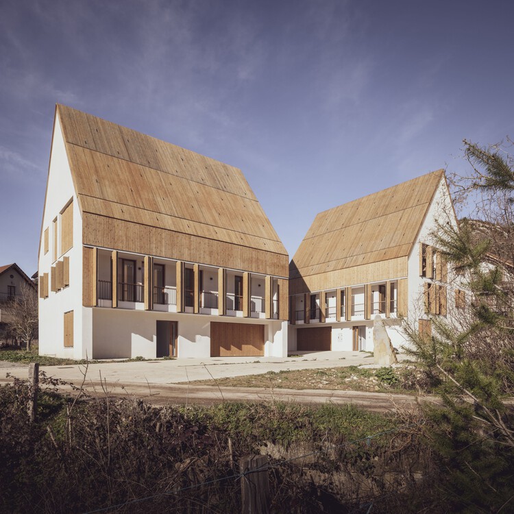 Жилье в Гарральде/Назарете Гутьеррес Франко + Родриго Нуньес Arquitectos - Фотография экстерьера, окна, фасад